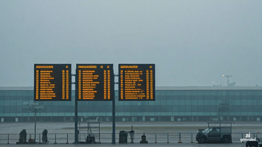 biratnagar aiport fog